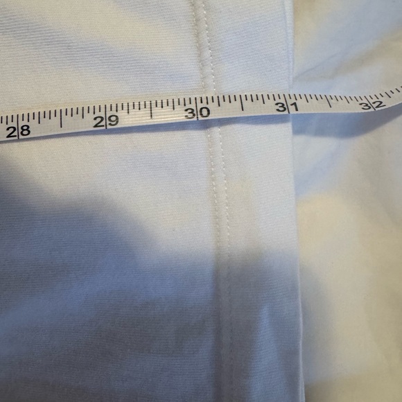 Lands' End White Henley Mini Dress 100% Cotton - Picture 7 of 7